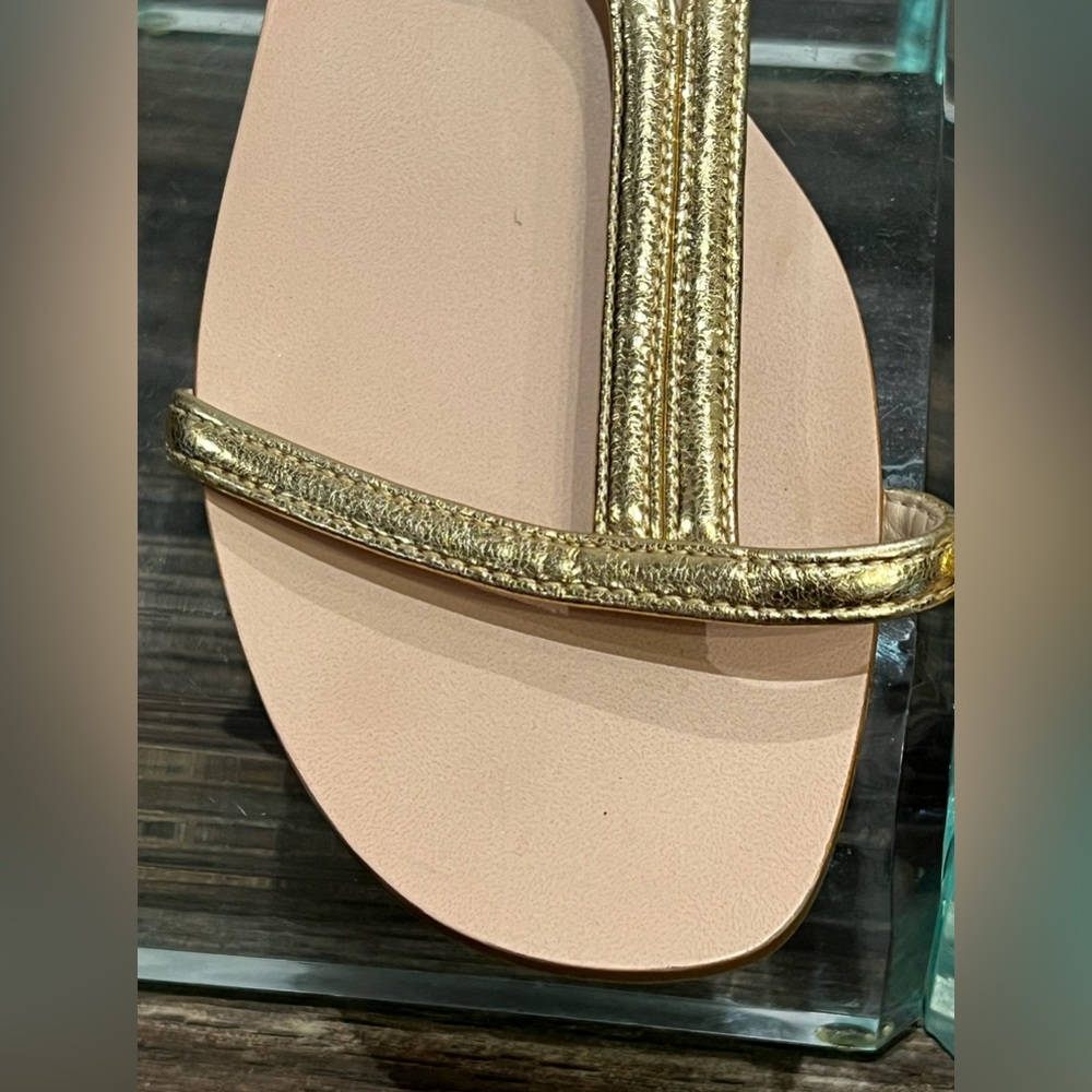 Zara Basic Collection Gd Sandals - image 7